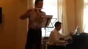 Ludwig van Beethoven Adagio for flute and piano/Aндрей Костягин