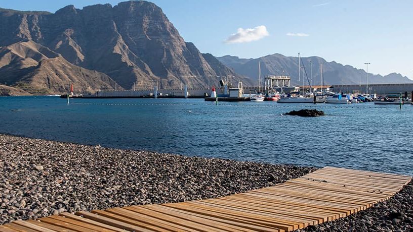 Пуэрто де лас Ньевес остров Гран Канария. Обзор города. смотреть онлайн