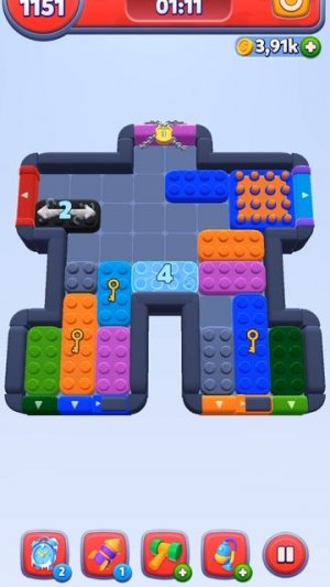 Color block Jam уровень 1151