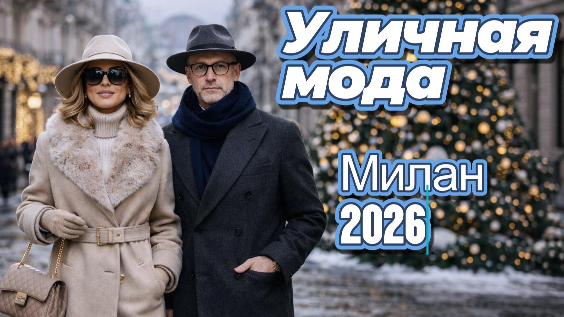 Уличная мода Милана, январь 2026 смотреть онлайн