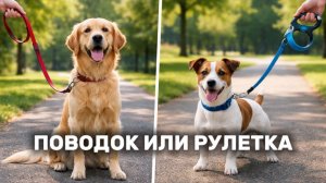 Поводок или рулетка? Разбор кинолога, что из этого абсолютное зло и почему