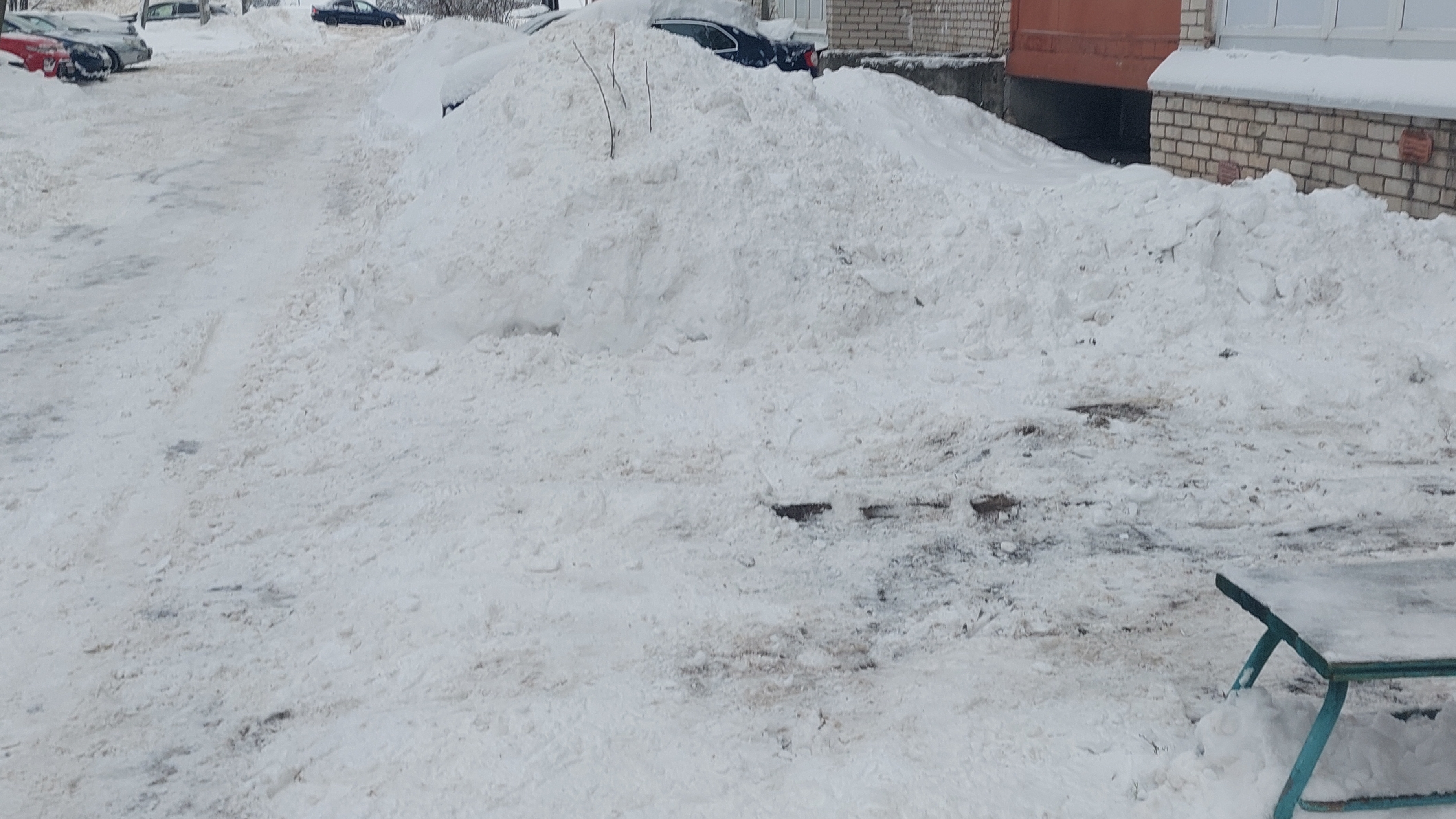 Уборка снега 9.01.2026