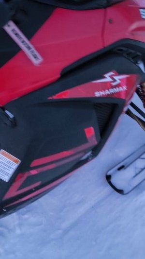 запуск снегохода sharmax-25