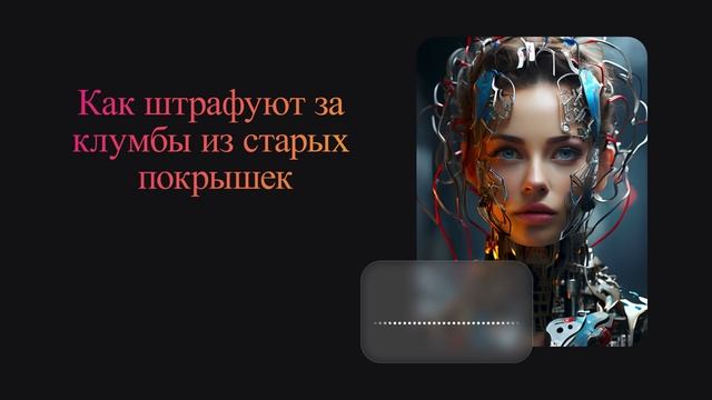 Как штрафуют за клумбы из старых покрышек смотреть онлайн