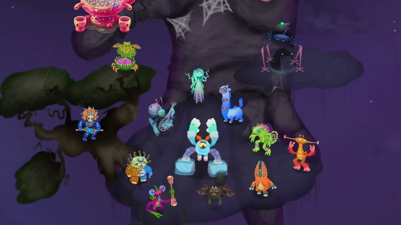 Фанмейд Островок Тени - Вся Песня (My Singing Monsters, Мои Поющие Монстры, Msm, Мсм)