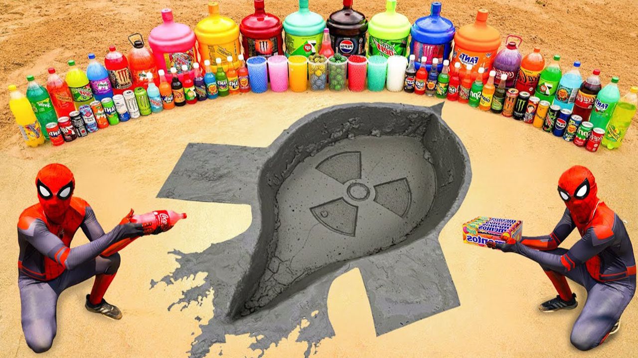 Мультики для детей. Эксперимент с песком. Копаем яму в форме ракеты. Мультики малышам смотреть онлайн