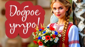 Пожелание С Добрым  Утром Доброго утра желает всем солнце Для прекрасного настроения Видео открытка