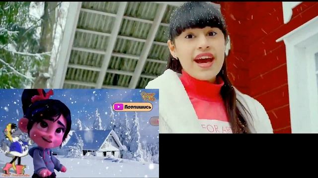 Диана Анкудинова и Ванилопа фон Кекс - "Когда на город ляжет снег" (сплит) смотреть онлайн