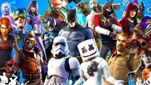 Играем в фортнайт (вернулась легенда)