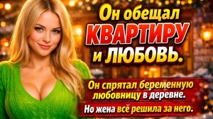 «Он спрятал беременную любовницу в деревне. Но жена всё решила за него» Слушать истории из жизни
