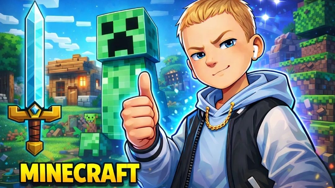 Играю в Minecraft