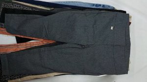 39025 Брюки штаны женские бренд, 16пак, 529, секонд (cream) оптом