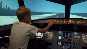 Боинг 737 изнутри тренажёр