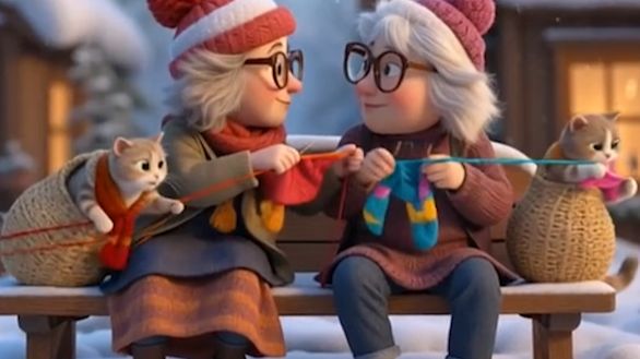 СКОРОГОВОРКА ПРО КОШЕК И СТАРУШЕК))) смотреть онлайн