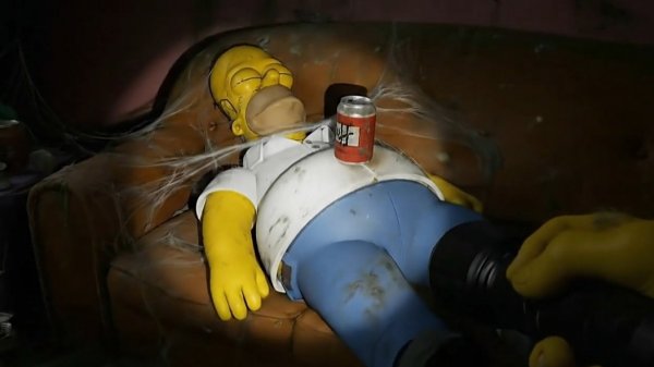 Нашел настоящий дом Симпсонов, настоящий дом Симпсонов, мультик, мультик Симпсоны