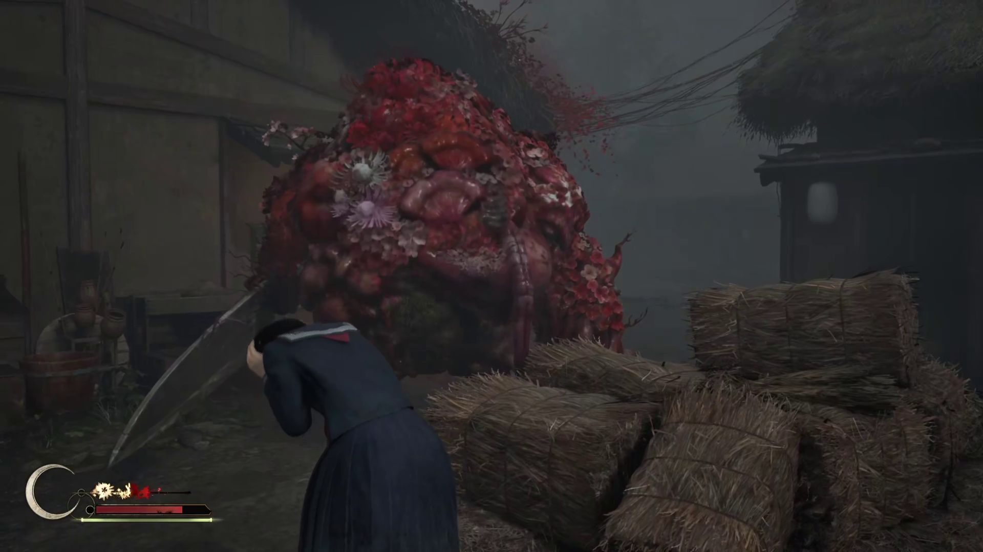 Примерно так к девочкам приходят первые месячные - Silent Hill f - ep6