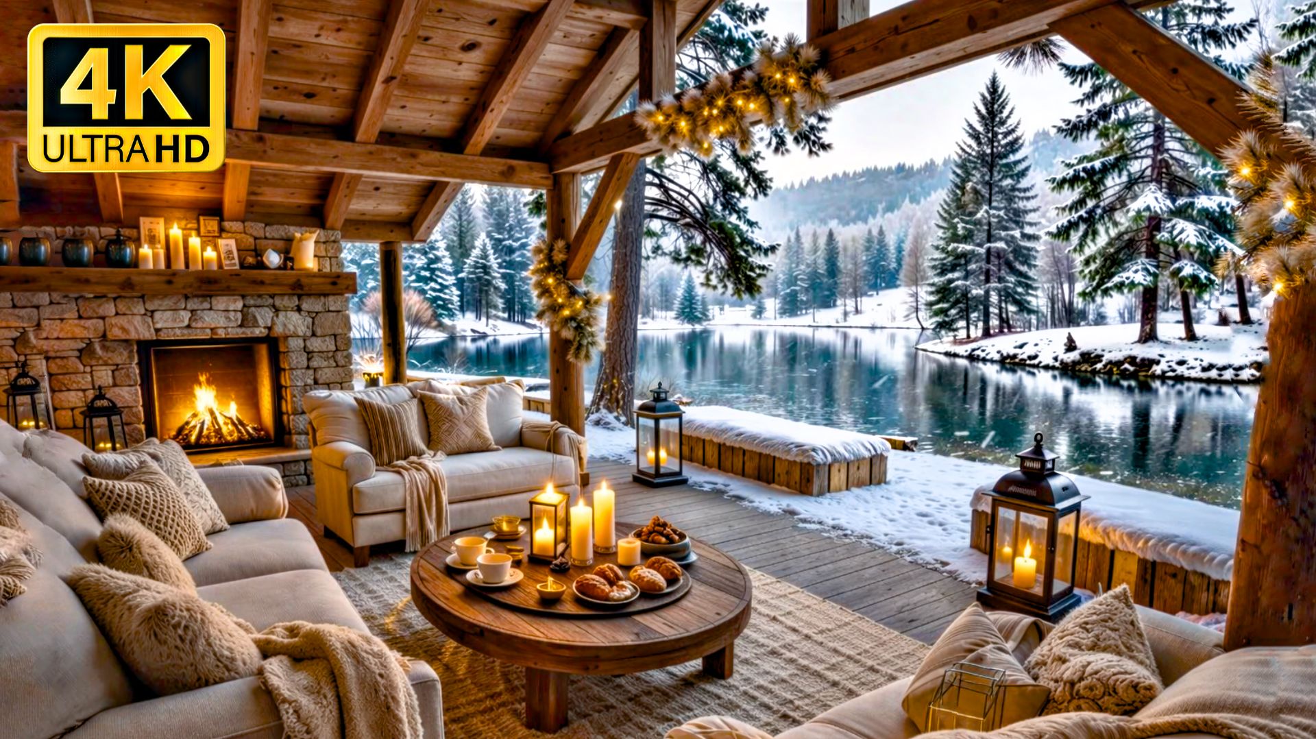 Камин 4K / Звуки Камина / Fireplace смотреть онлайн