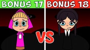 INCREDIBOX SPRUNKI БАТЛ СПРУНКИ МАША И МЕДВЕДЬ ПРОТИВ УЭНСДЕЙ И НЕ ТОЛЬКО