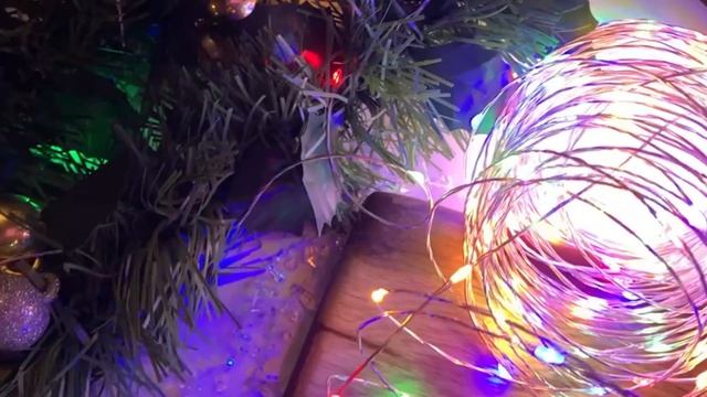 80 разноцветных mini LED,серебряный провод, уличная, AX8716200 AX8716210 AX8716220 AX8716230