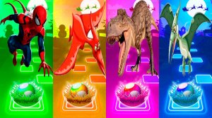 Coffin Dance Динозавры 285 уровень - Мультики про Динозавров | МУЛЬТФИЛЬМЫ ДИНОЗАВРЫ в Tiles Hop