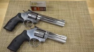 Револьвер Смит и Весон 648 оружие в калибре 5.6х27 (22 Винчестер Магнум)