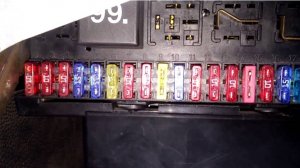 Фольксваген Транспортер, VW T4, схема предохранителей