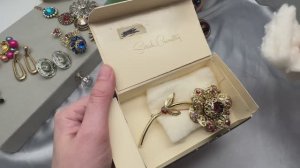 15. РАСПАКОВКА Винтажной бижутерии. Sarah Coventry, Liz Claibornе, Dana Bushman, Avon и др.