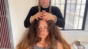 ASMR Comforting Hair Play & Head Massage