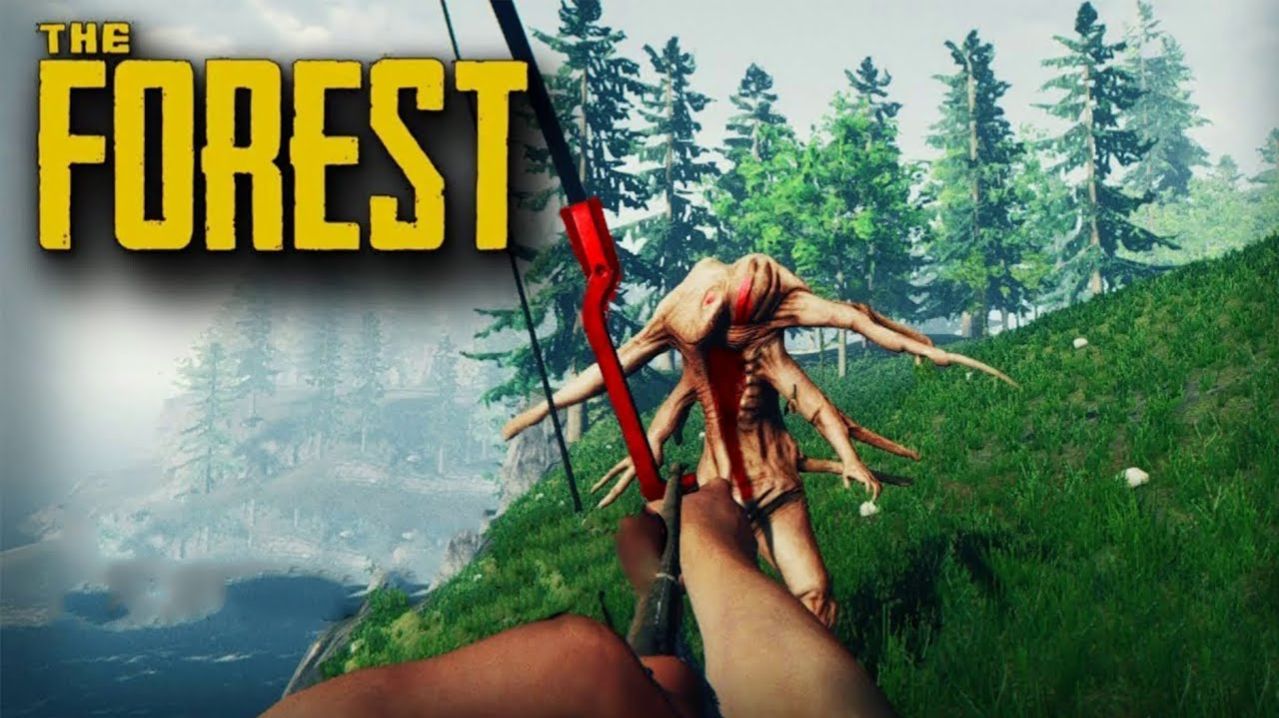 Жуткий Необитаемый Остров. Кооп Прохождение The Forest. #1 смотреть онлайн