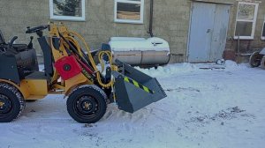 НОВЫЙ АГРЕГАТ в копилку / Челюстной ковш для ПОГРУЗЧИКА