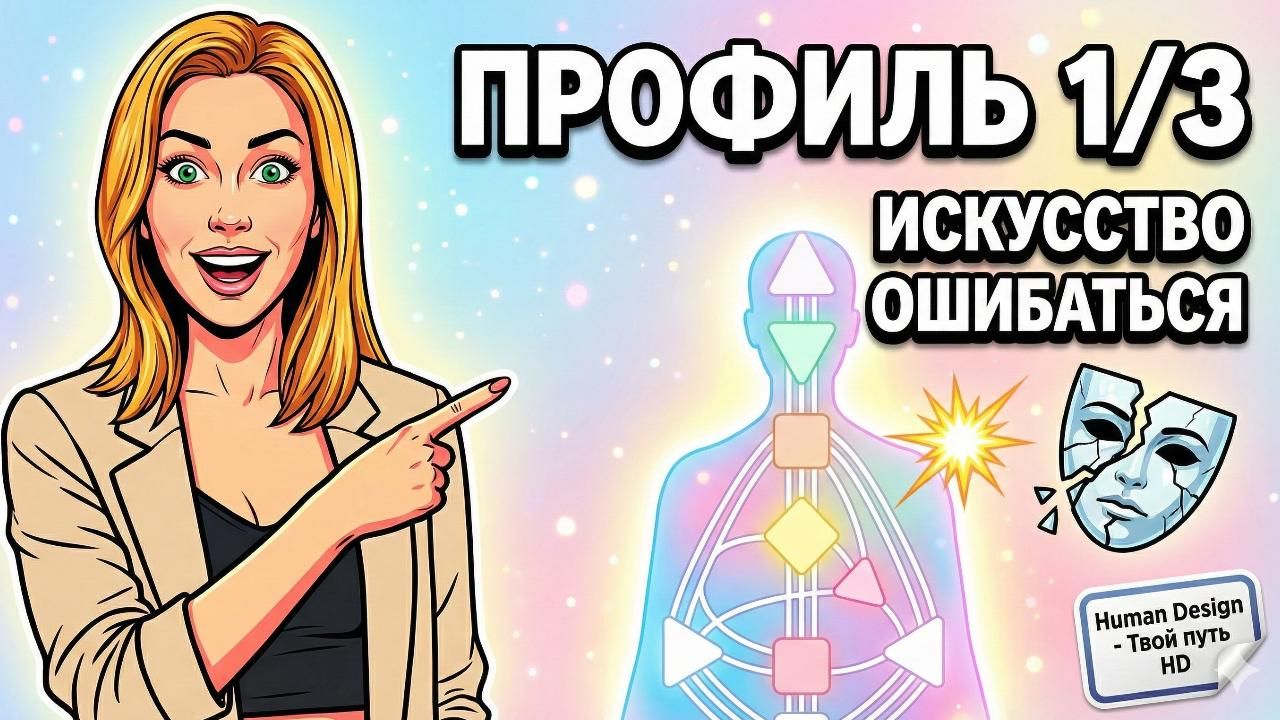 Профиль 1/3 Искуcство Ошибаться | Human Design - Путь HD