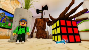 Выживание в Доме где СИРЕНОГОЛОВЫЙ в Майнкрафте Нубастер