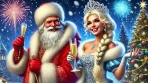 Вторая волна волшебства -Старый Новый год. Красивая музыкальная открытка.