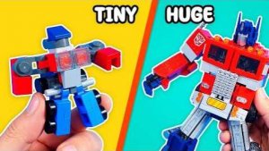 Крошечные ТРАНСФОРМЕРЫ LEGO