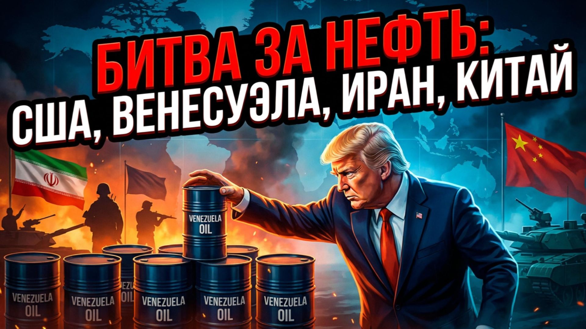 🛢️⚔️Патрик Хенингсен | Тройной удар США: забрать нефть Венесуэлы, ударить по Ирану, обрушить Китай смотреть онлайн