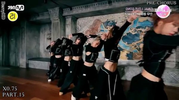 IZNA - 'FINAL LOVE SONG' (YGX ver) Dance Practice Mirrored Tutorial Slowed