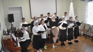 Аллилуйя! Слушай мир, Христос рождён (хор)