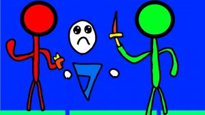 Играю в бои стикменов.