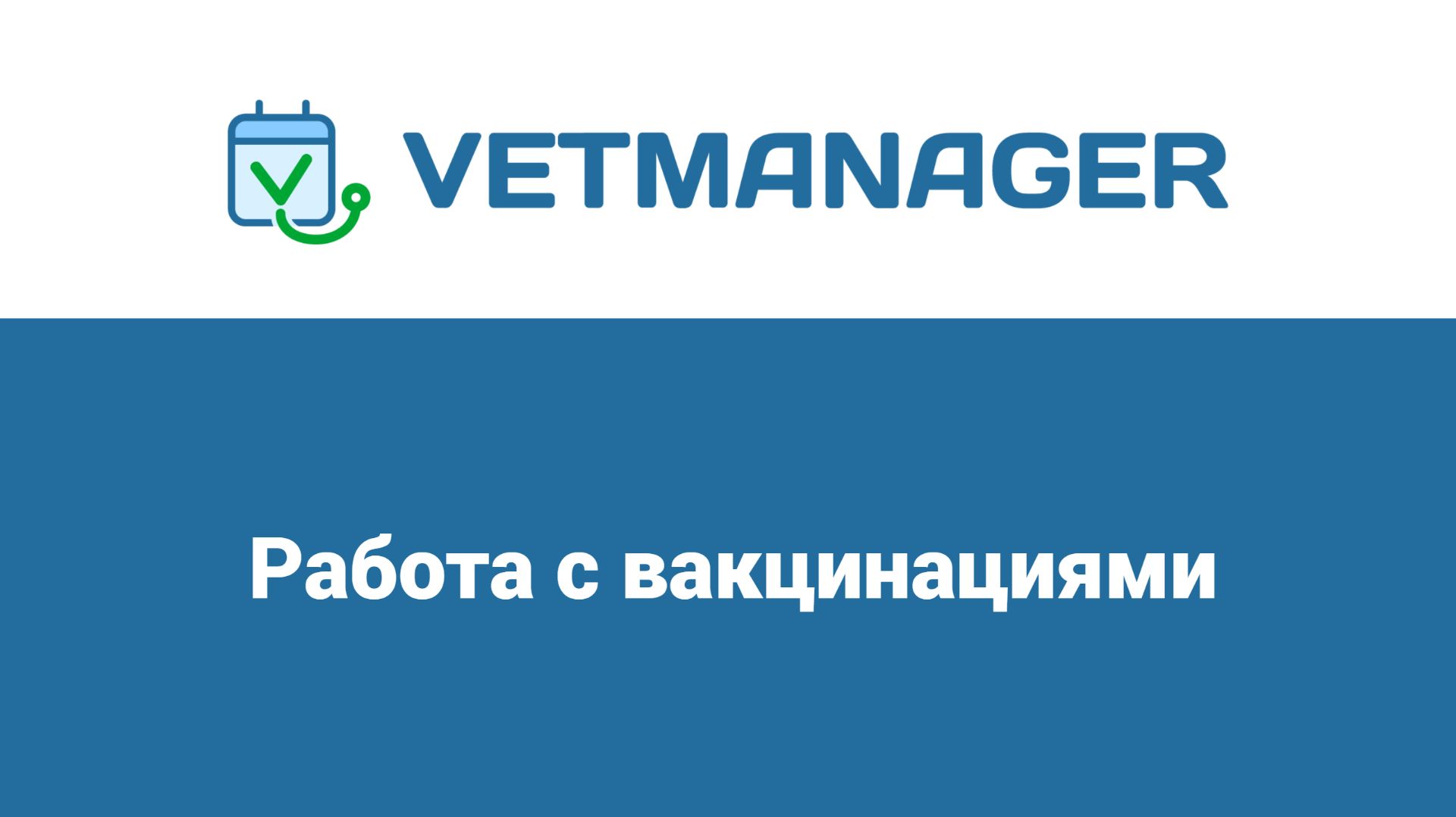Как работать с вакцинациями в программе Ветменеджер смотреть онлайн
