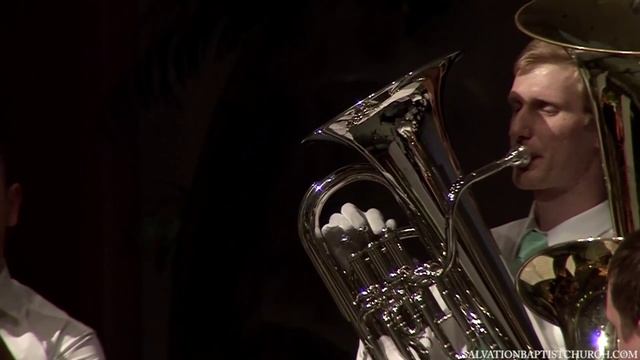 Синее небо меня так манит..- дух.оркестр.. смотреть онлайн