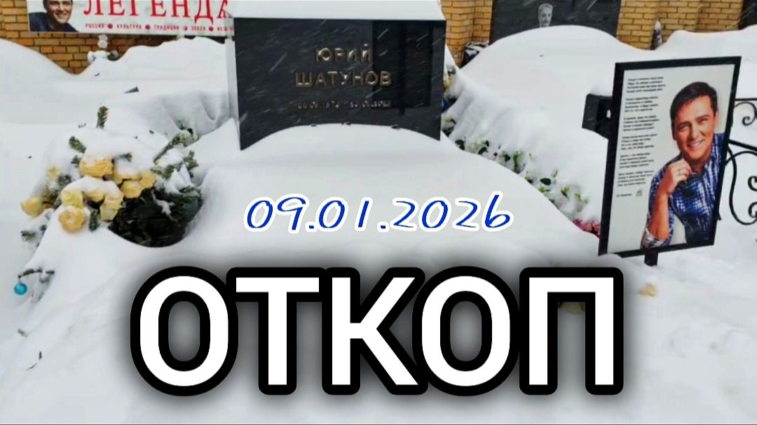 Утонула в сугробах: Снежная стихия на могиле Юрия Шатунова смотреть онлайн