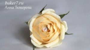 Мастер-класс. Букеты из конфет. АНГЛИЙСКАЯ РОЗА. - Master Class. ENGLISH ROSE