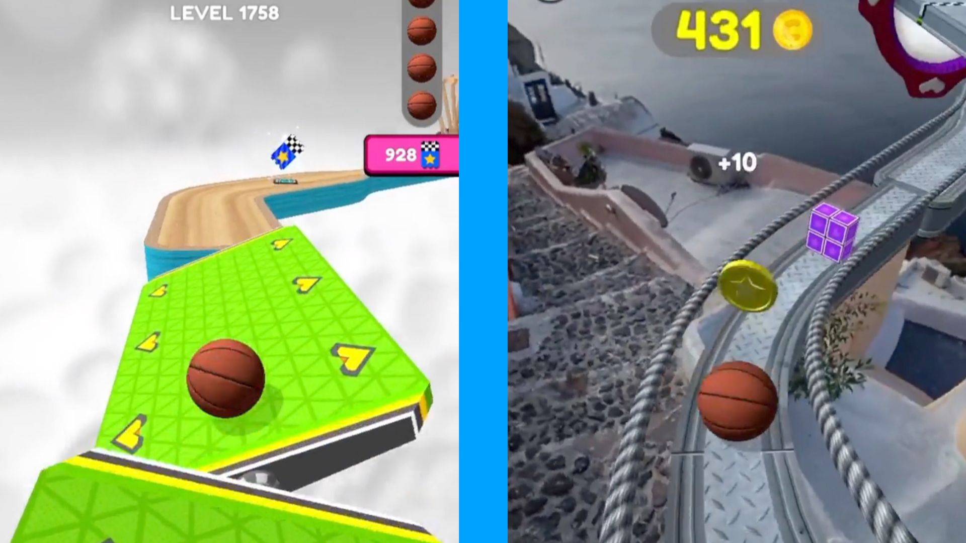 Going Balls  Super Speed Run Gameplay New Update Level 1758