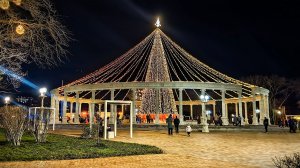 Керчь вечерняя новогодняя. Январь 2026