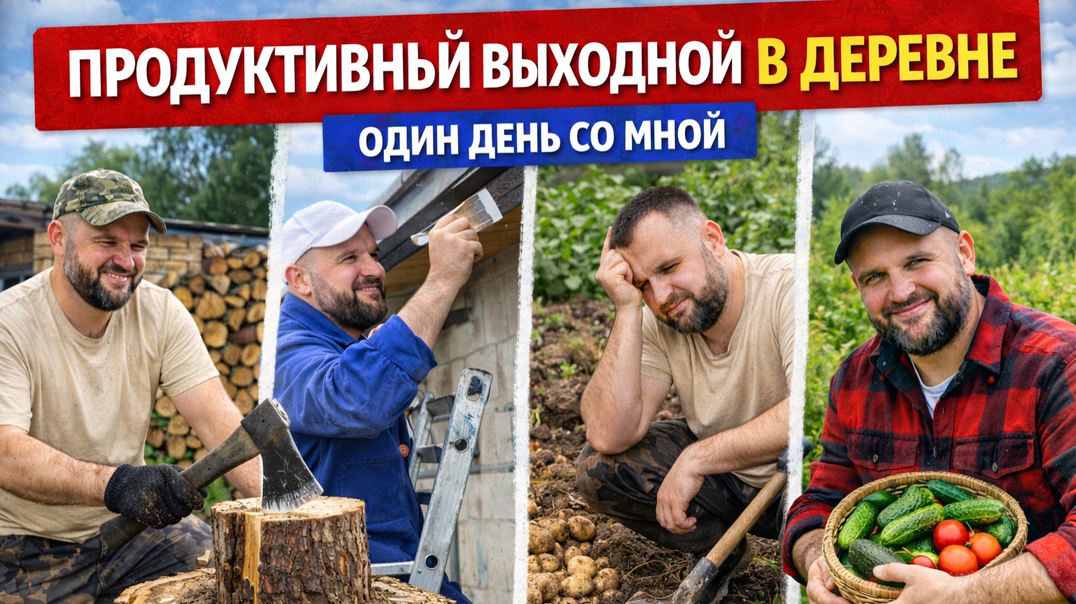 Один день со мной. Чем заняться в деревне