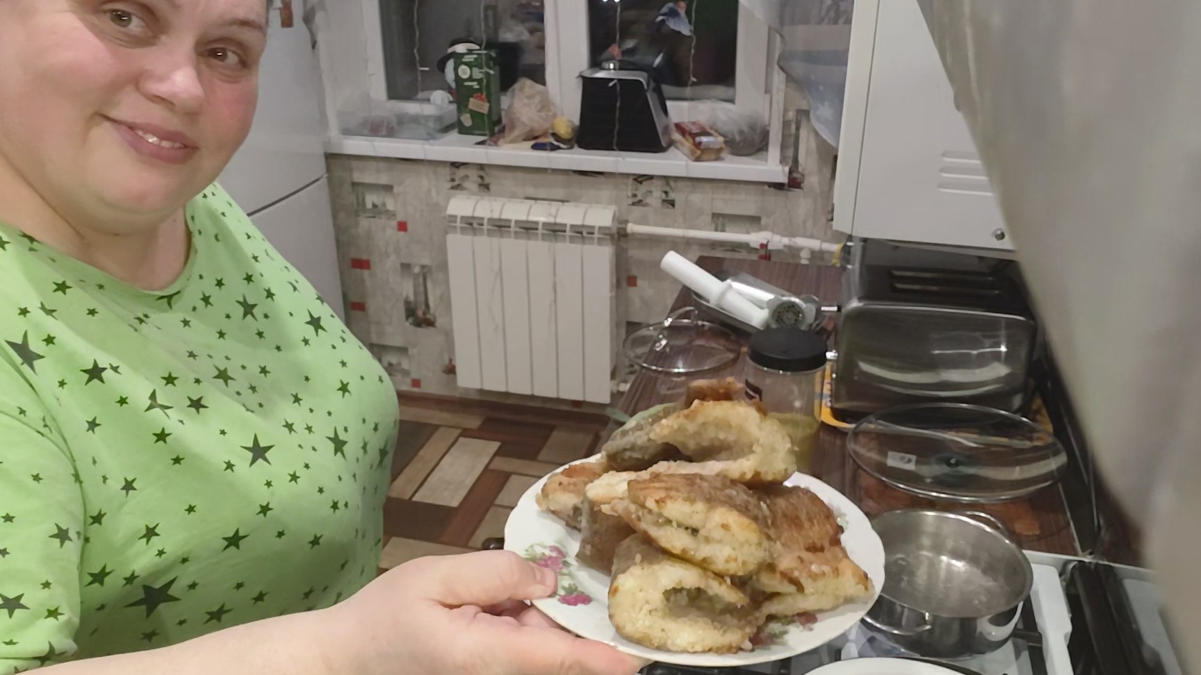 Домашний влог. В магазине. Что купила. И рыба и курица. Оладьи смотреть онлайн