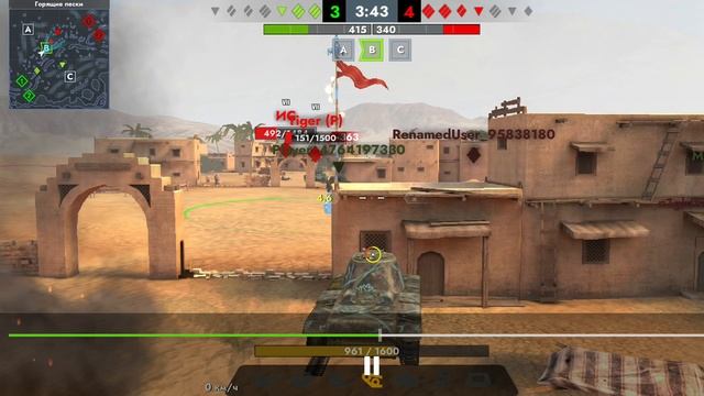 Tanks Blitz. Отличный бой на Кв-3.