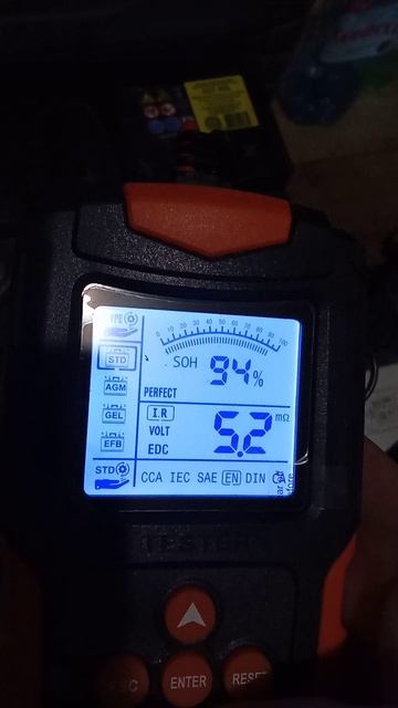 Тестер АКБ автомобиля смотреть онлайн