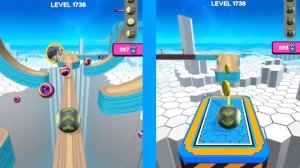 Going Balls  Super Speed run Gameplay New Update Level 1738