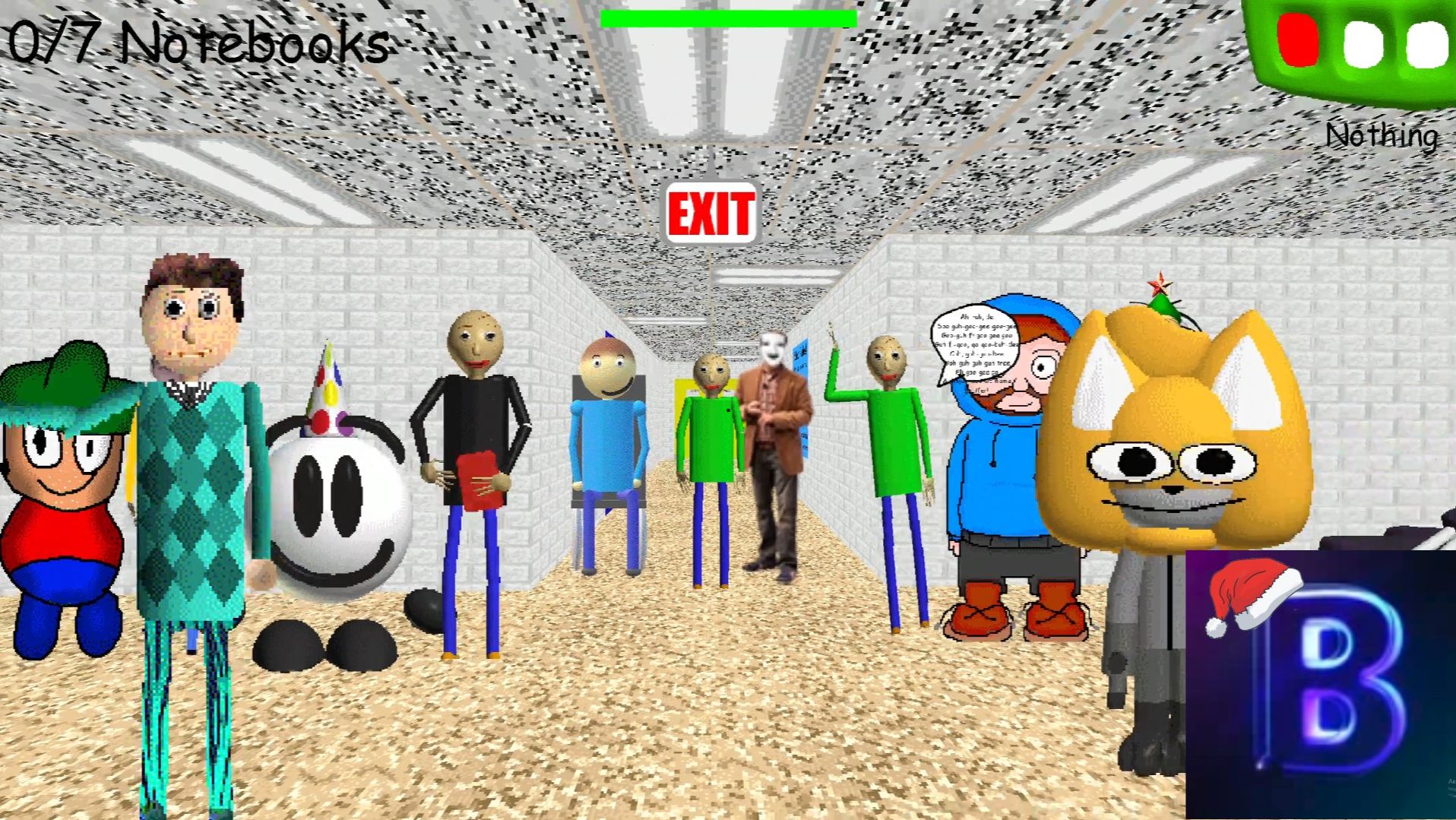 Демо 2 // Baldi's Basics Many Teacher Help смотреть онлайн